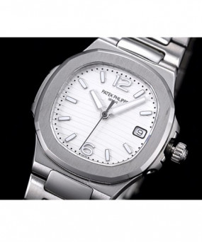 파텍필립 여성용 노틸러스-25 쿼츠 34mm 70111